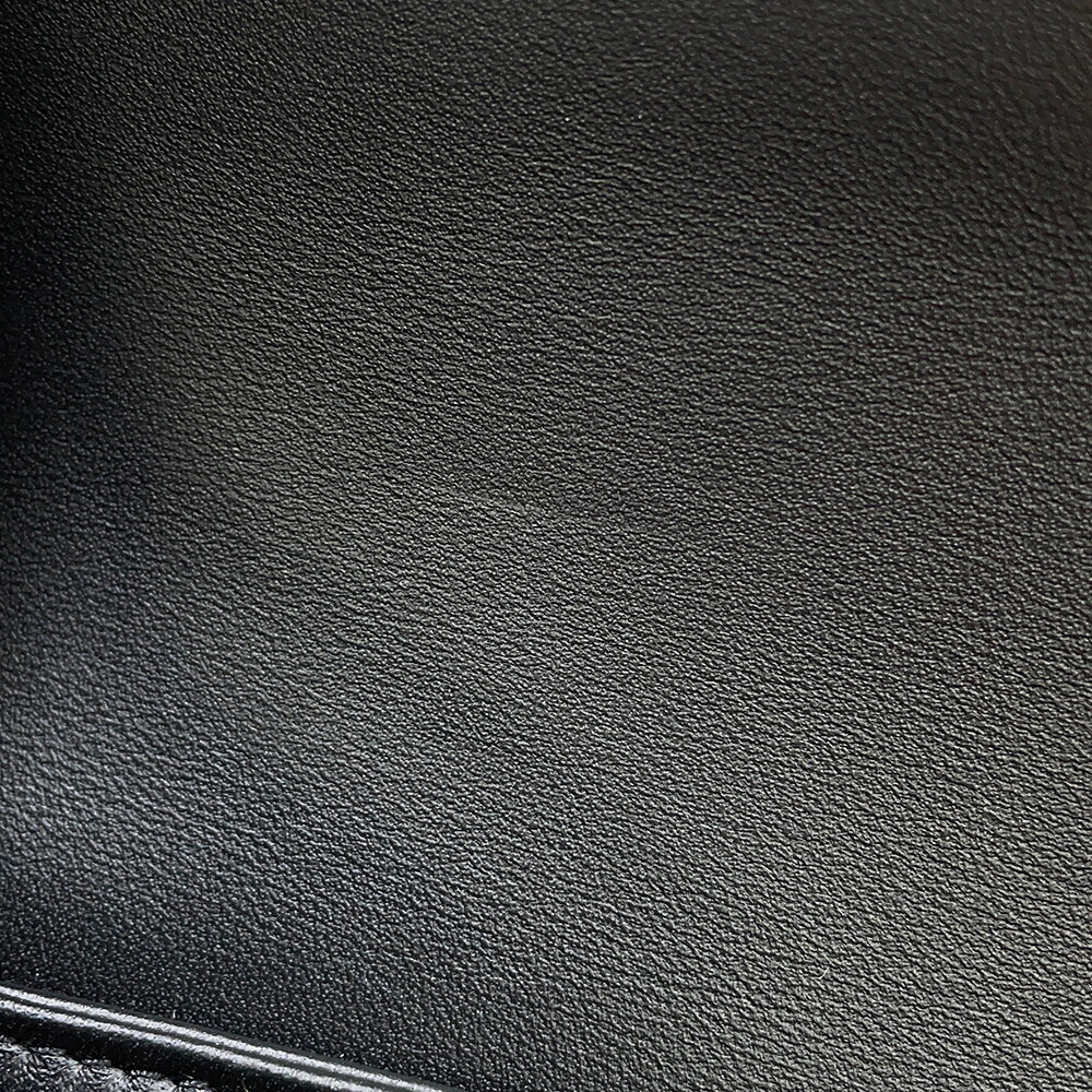 Celine Triomphe Teen Buzas Shoulder Bag Leather Black - Picture 9 of 12
